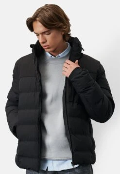 Standard Fit Figured - Chaqueta De Invierno - Black