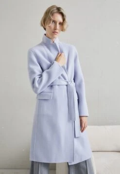 THEORY Belt Coat New Divi - Abrigo Clásico - Hydrangea