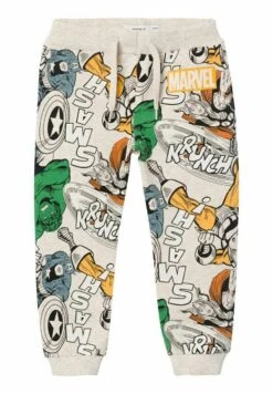 NAME IT Jaakko MarvelUnb Mar - Pantalones Deportivos - Peyote Melange