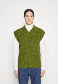 NN07 Benzon Vest - Jersey De Punto - Fern Green