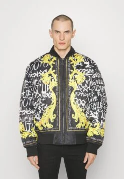 Graffiti Baroque - Chaquetas Bomber - Black/Gold