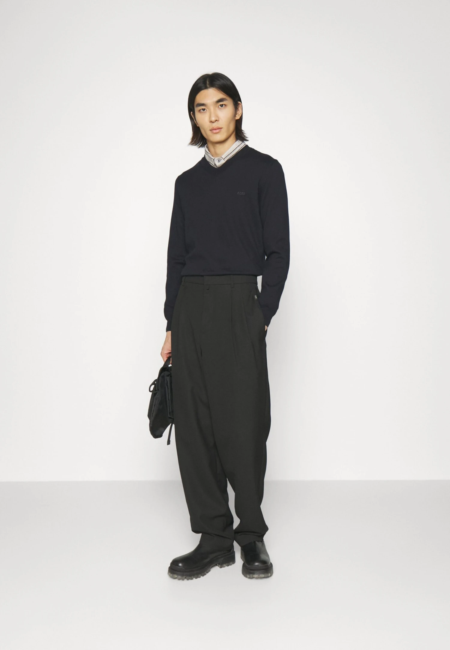 Boss Pacello - Jersey De Punto - Dark Blue - Imagen 2