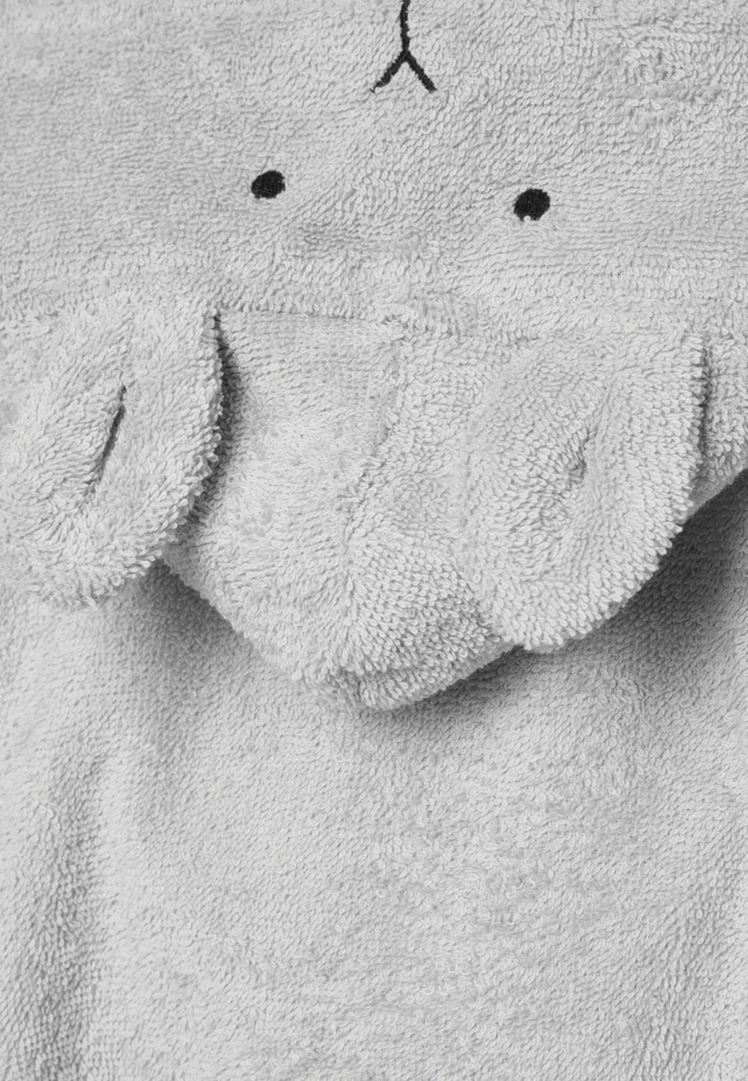Liewood Bathrobe Unisex - Albornoz - Rabbit Dumbo Grey - Imagen 3