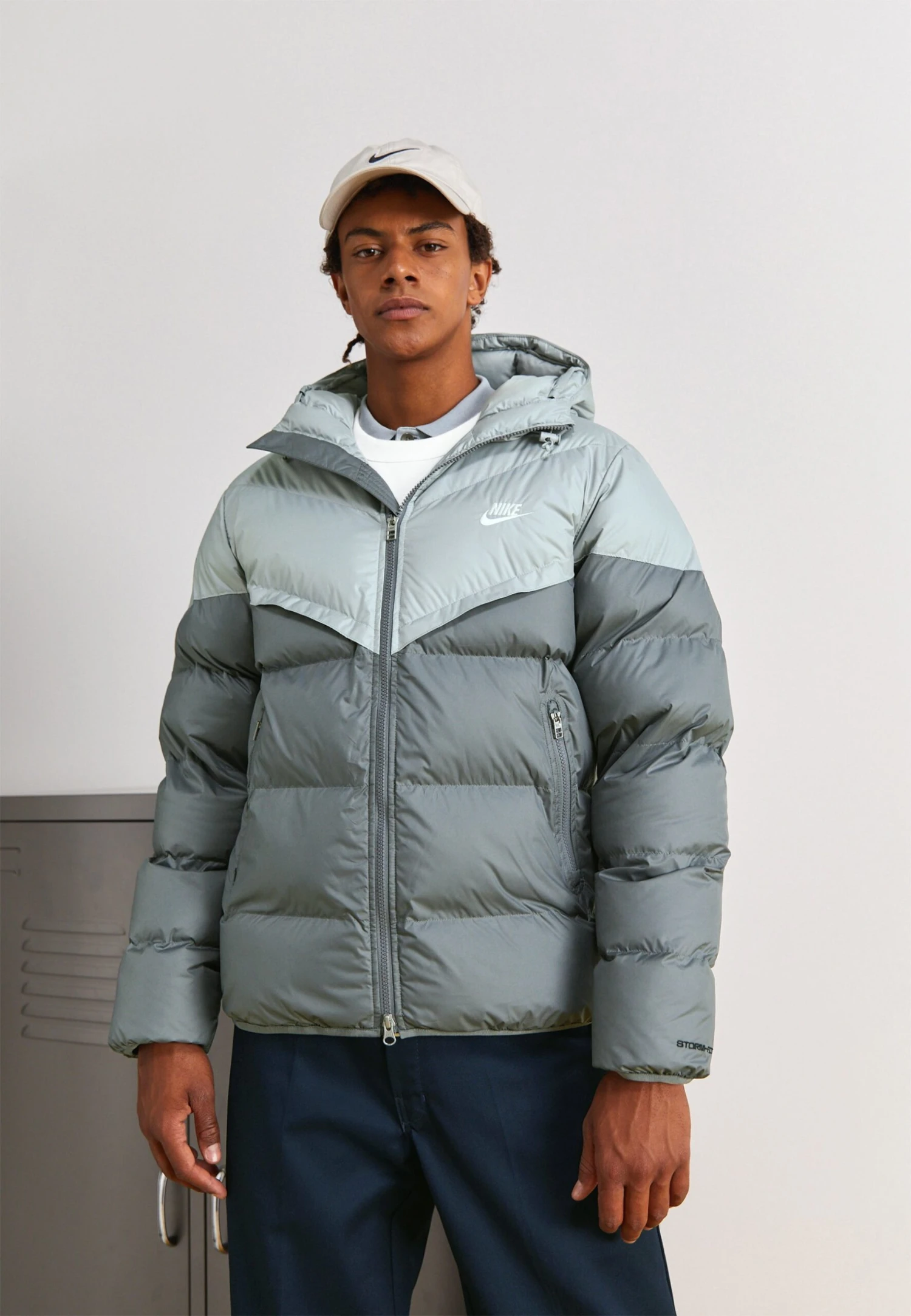 Nike Sportswear Chaqueta De Invierno - Lt Smoke Grey/Smoke Grey