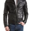 Blue Wellford - Chaqueta De Cuero - Black