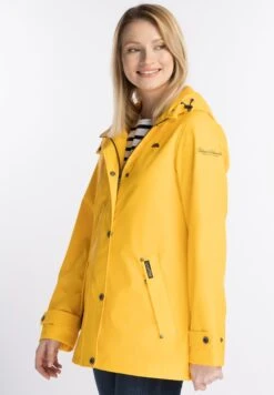Schmuddelwedda Incus - Impermeable - Sonnengelb Marine Melange