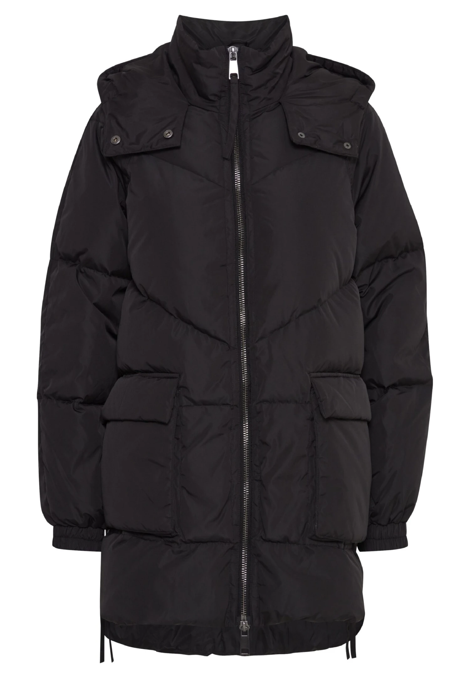 B.young Bycristel - Abrigo De Plumas - Black - Imagen 6