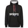 NEW ERA Nfl Overlap Logo New England Patriots- Cortaviento - Black