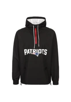 NEW ERA Nfl Overlap Logo New England Patriots- Cortaviento - Black