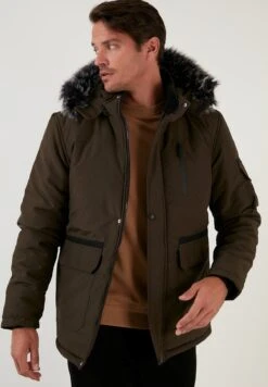 Hooded - Abrigo De Invierno - Khaki
