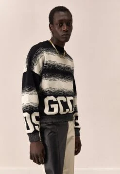 GCDS Low Band Degradé - Jersey De Punto - Black