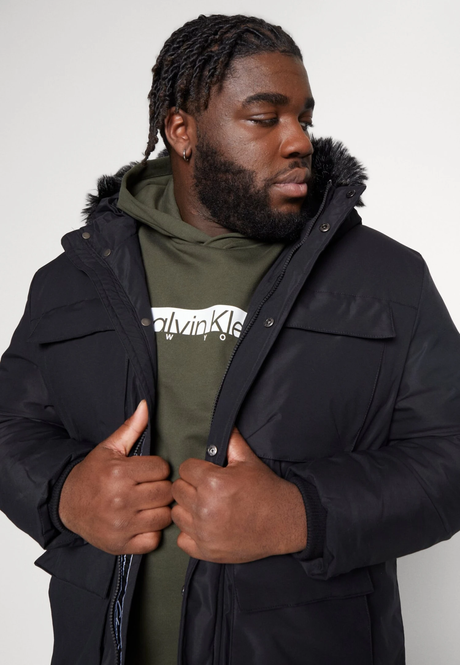 Exploration Pocket - Parka - Black - Imagen 4