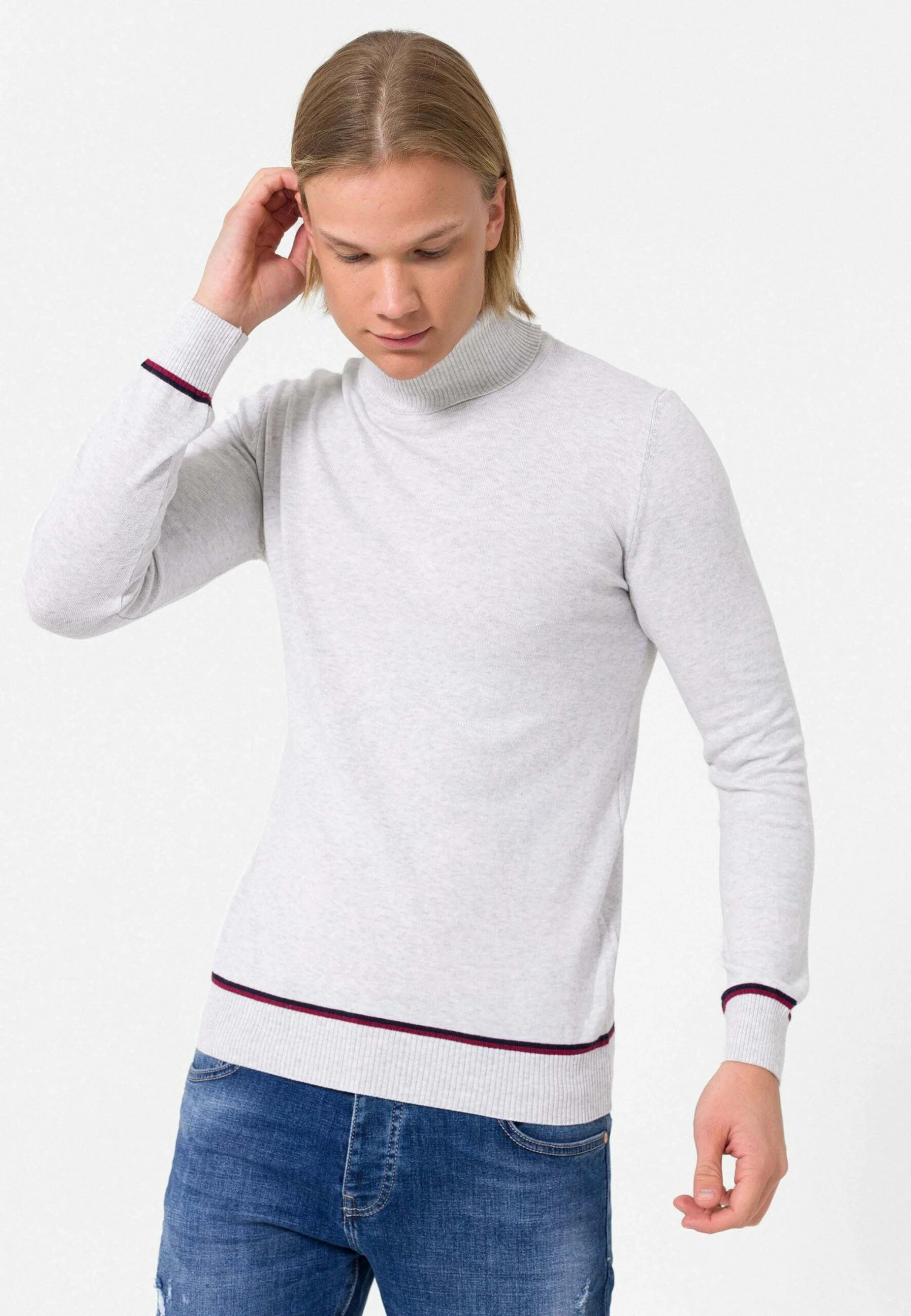 Jersey De Punto - Ecru Melange - Imagen 6