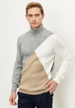 Standard Fit - Jersey De Punto - Beige Grey