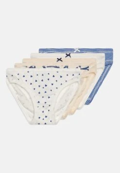 PETIT BATEAU Kids 5 Pack - Braguitas - White/Blue/Offwhite
