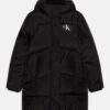 Calvin Klein Jeans Long Puffer Coat - Abrigo De Invierno - Black