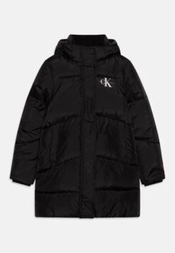 Calvin Klein Jeans Long Puffer Coat - Abrigo De Invierno - Black