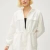Koton Hooded - Chaqueta Fina - Off White