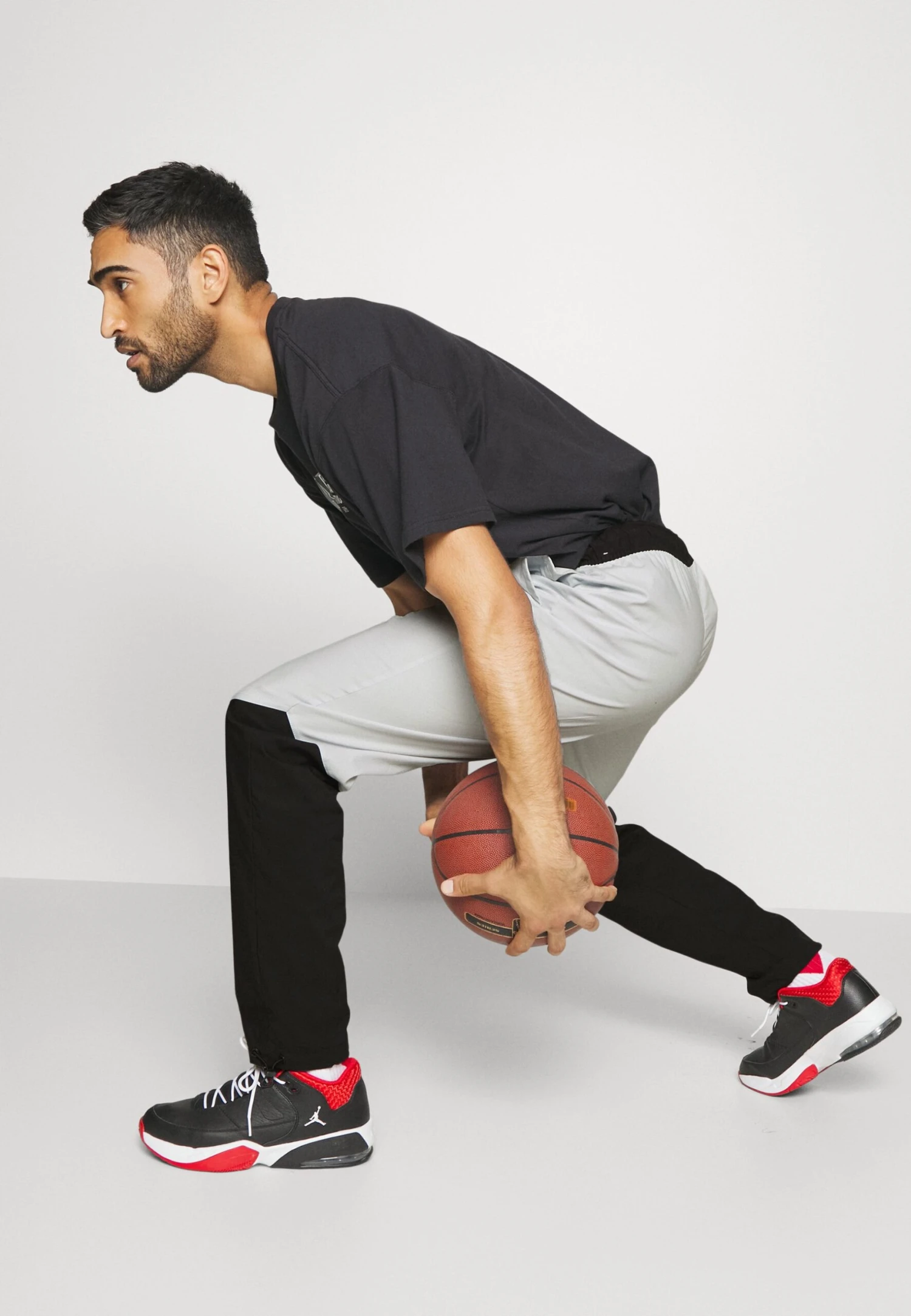 Nike Performance Nba Brooklyn Nets Statement Pant - Equipación De Clubes - Black/Pure Platinum - Imagen 4