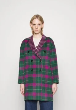 MAX & Co. Riccardo - Abrigo Clásico - Green Pattern