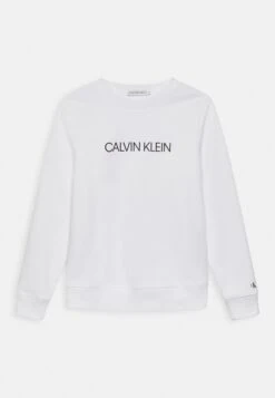 Calvin Klein Jeans Institutional Logo - Sudadera - Bright White