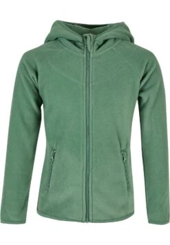 URBAN CLASSICS Zip - Forro Polar - Salvia