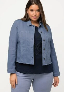 Ulla Popken Chaqueta Vaquera - Violet Bleu