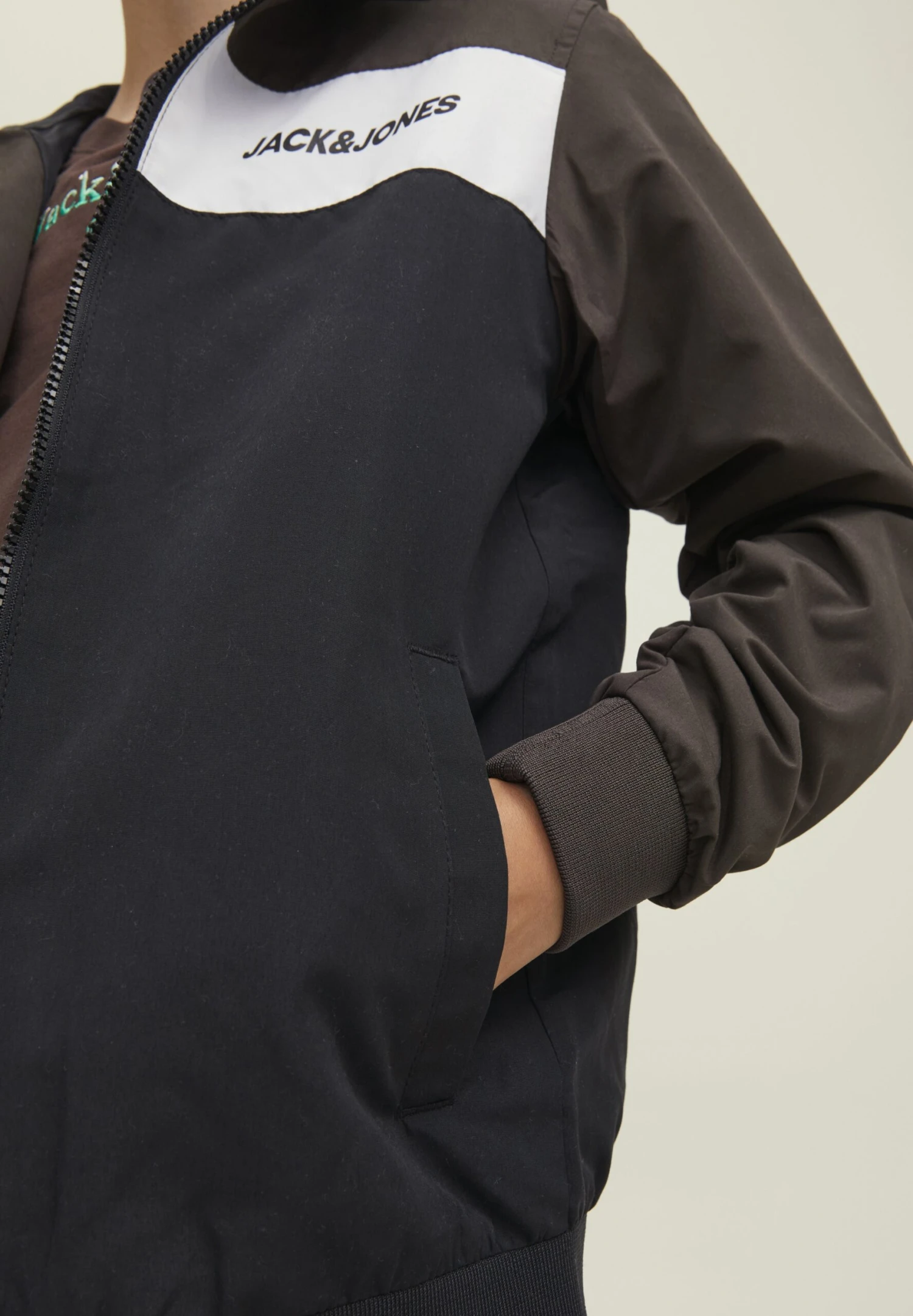 Jack & Jones Junior Jjerush Blocking Noos Jnr - Chaqueta De Entretiempo - Mulch - Imagen 5