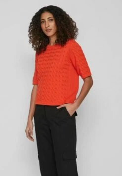 Vila Kurzärmeliges - Jersey De Punto - Tigerlily