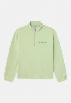 Calvin Klein Jeans Logo Zip Unisex - Sudadera - Seafoam Green