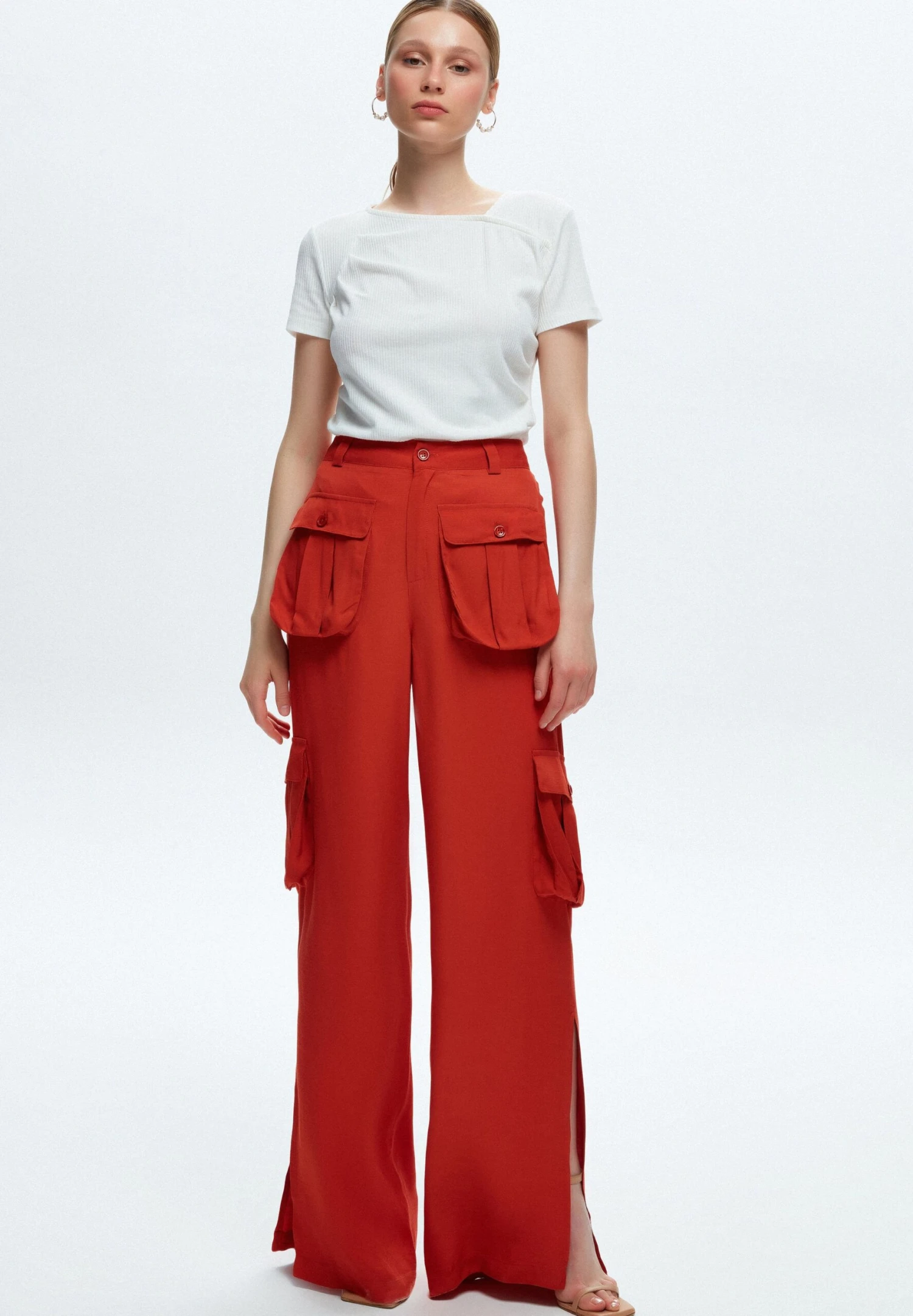 Pocket - Pantalones Cargo - Cinnamon - Imagen 2