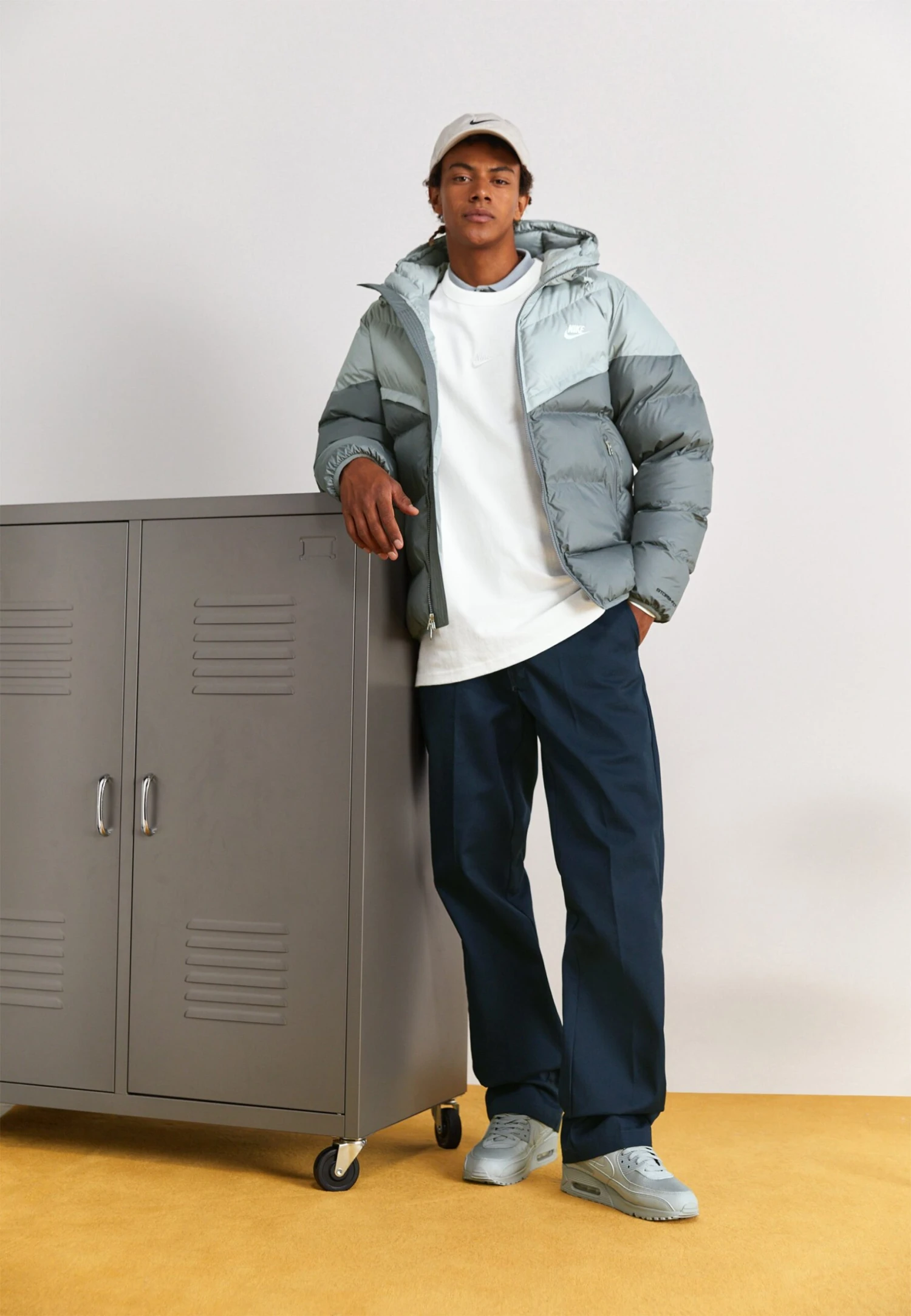 Nike Sportswear Chaqueta De Invierno - Lt Smoke Grey/Smoke Grey - Imagen 2