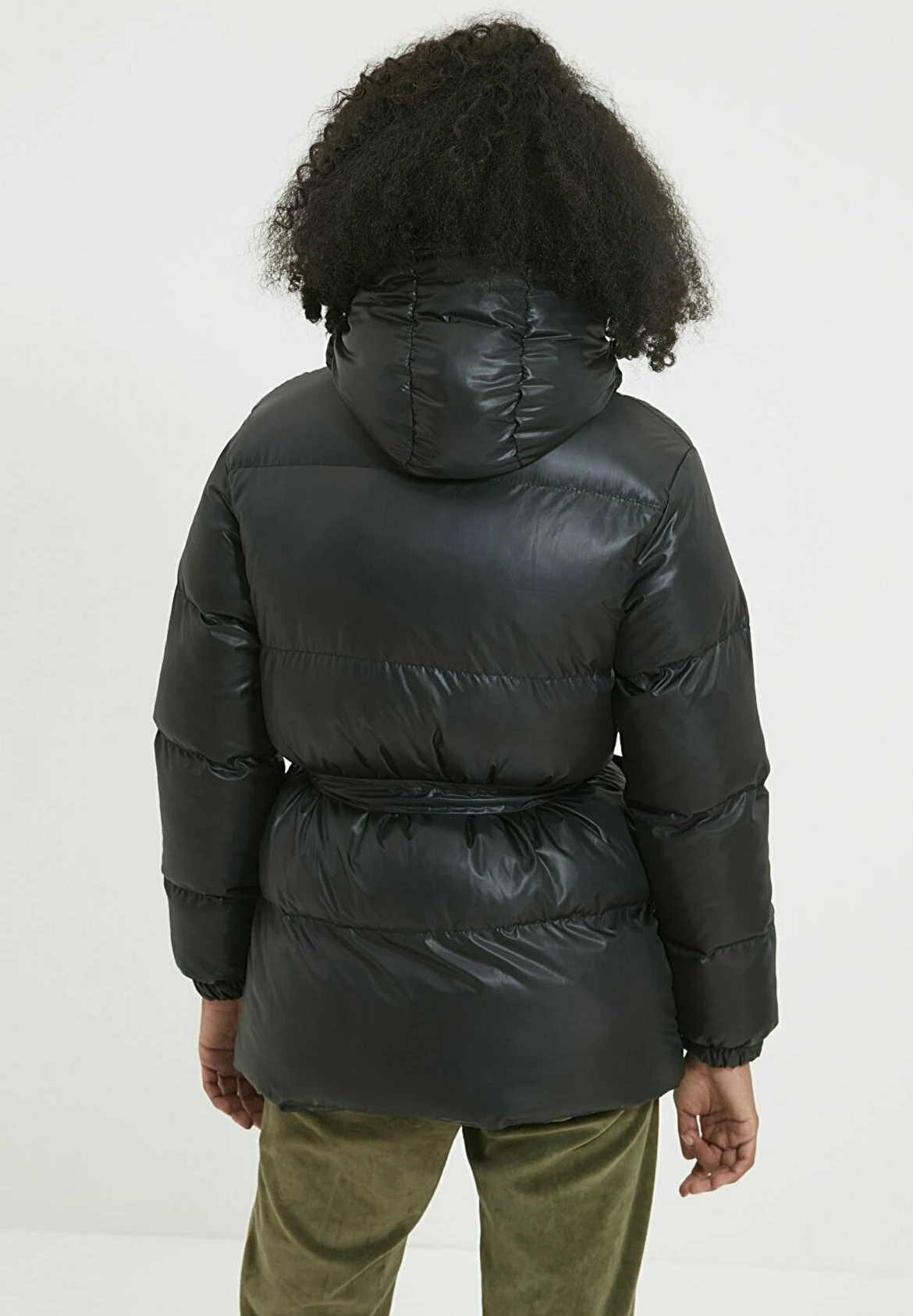 Trendyol Abrigo De Invierno - Black - Imagen 3