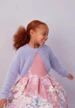 Next Sparkle Fluffy Shrug - Chaqueta De Punto - Purple