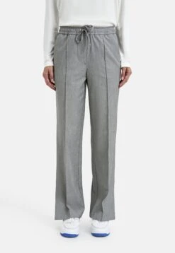 Wideleg - Pantalones - Cement