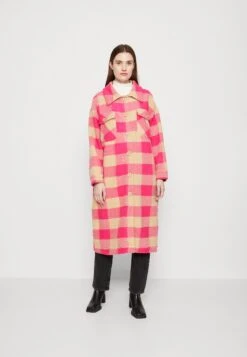 Lollys Laundry Viktoria - Abrigo Clásico - Neon Pink