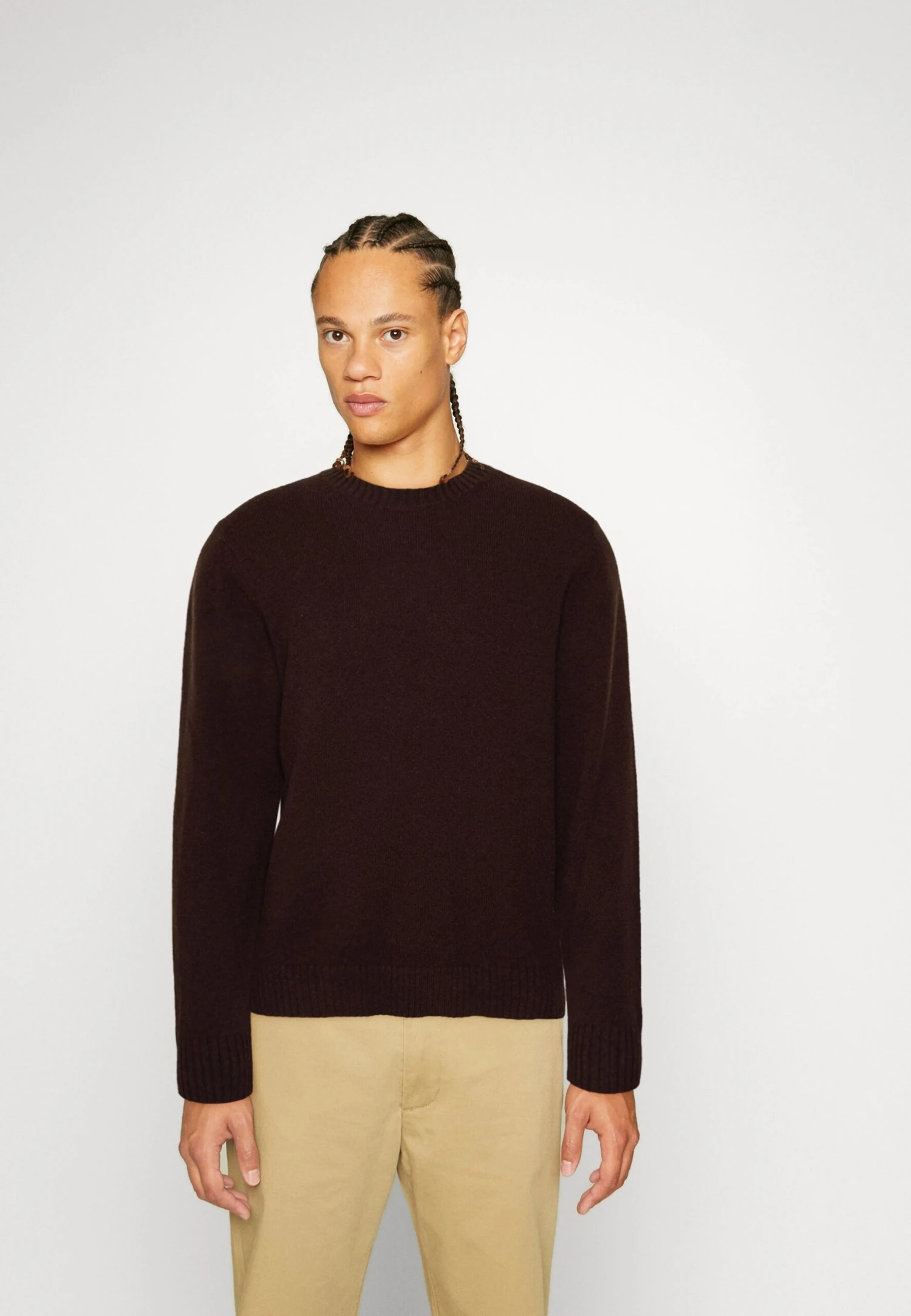 SAMSØE SAMSØE Sylli Crew Neck - Jersey De Punto - Mole