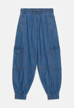 Molo Aliki Pants - Pantalones Cargo - Washed Chambrey