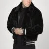 SikSilk Bomber Jacket - Chaquetas Bomber - Black