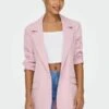 ONLY Onllana Blazer - Abrigo Corto - Dawn Pink