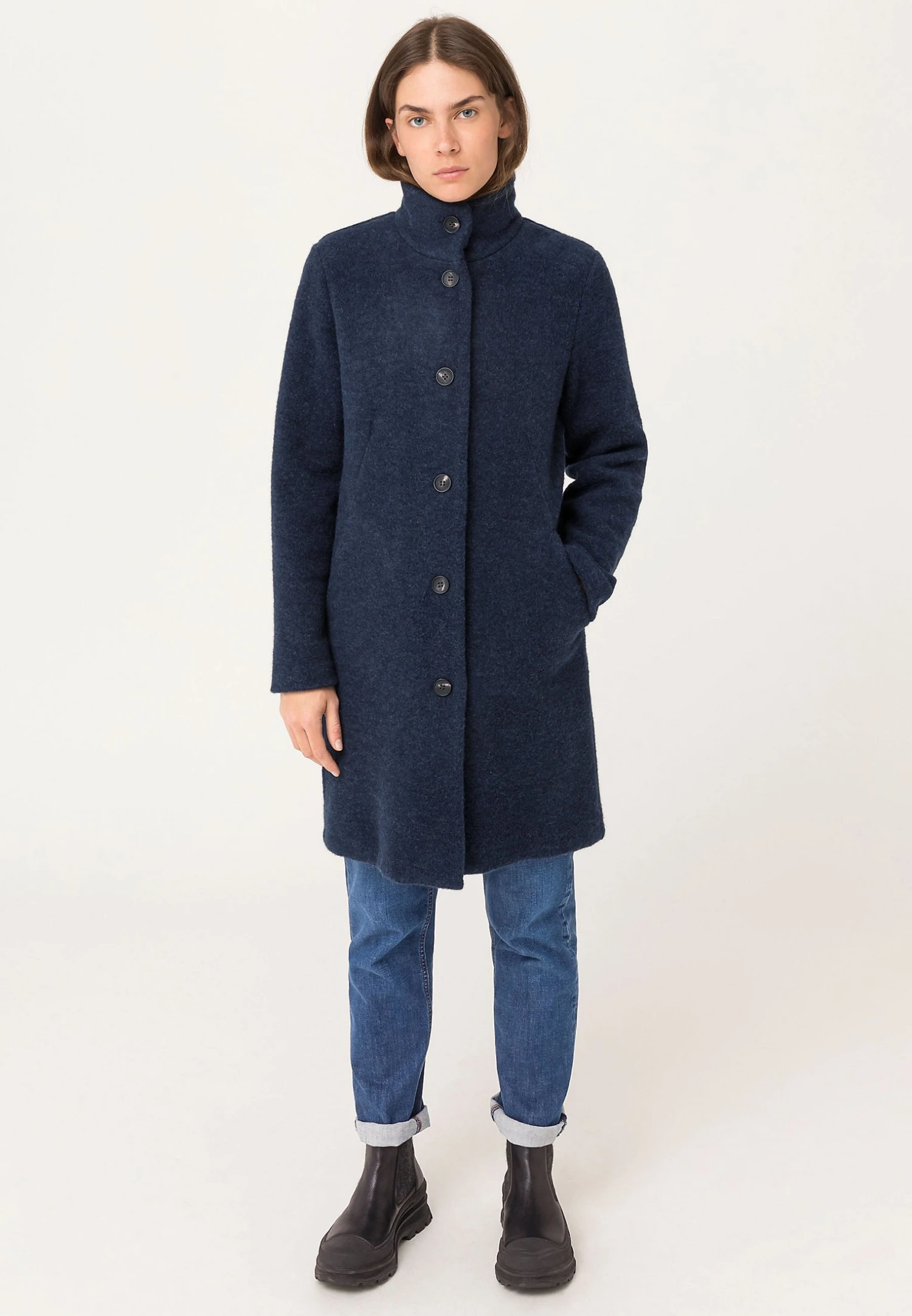 Abrigo Clásico - Dunkelblau