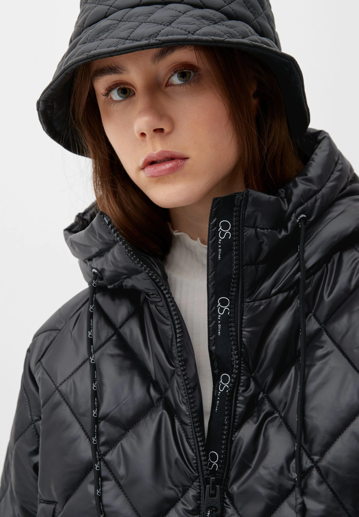 QS By S.Oliver Mit Kapuze - Chaqueta De Invierno - Schwarz - Imagen 3