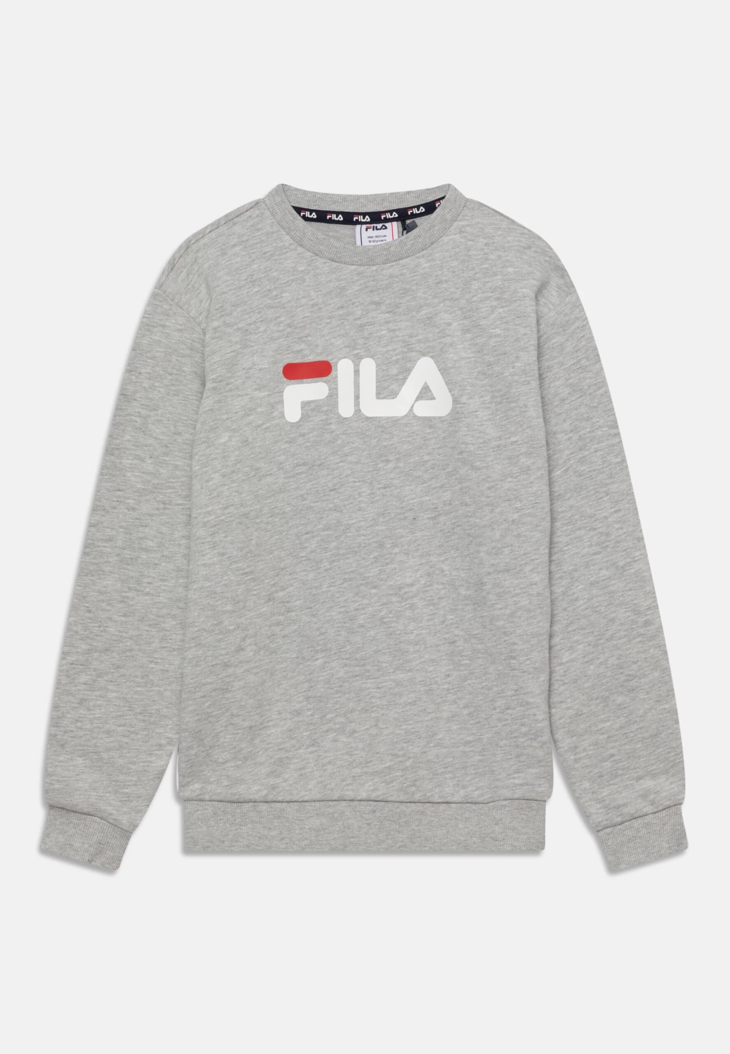 Fila Sordal Classic Logo Crew Unisex - Sudadera - Light Grey Melange