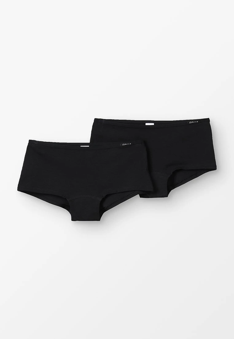 Skiny Essentials Girls Pant 2 Pack - Culotte - Black