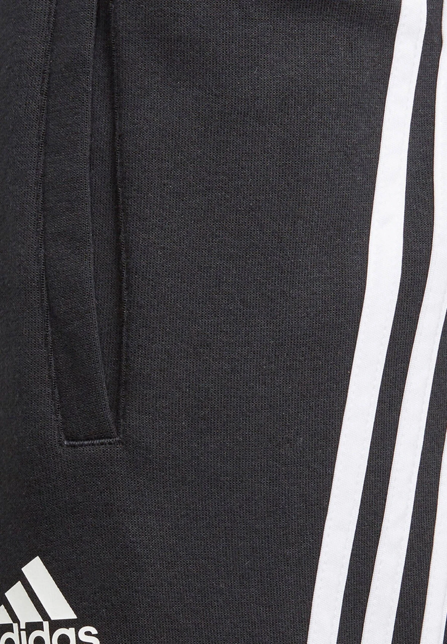 ADIDAS PERFORMANCE Stripes Tapered Leg Tracksuit Bottoms Unisex - Pantalones Deportivos - Black - Imagen 3