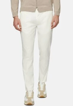 B Sustainable Stretch - Pantalones Chinos - White
