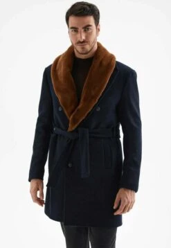 Abrigo De Invierno - Navy Blue