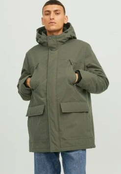 Jack & Jones Gefütterte - Abrigo De Invierno - Forest Night