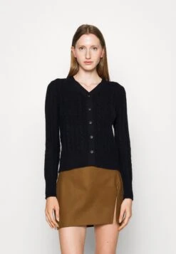 Cable Cardigan - Chaqueta De Punto - Dark Blue