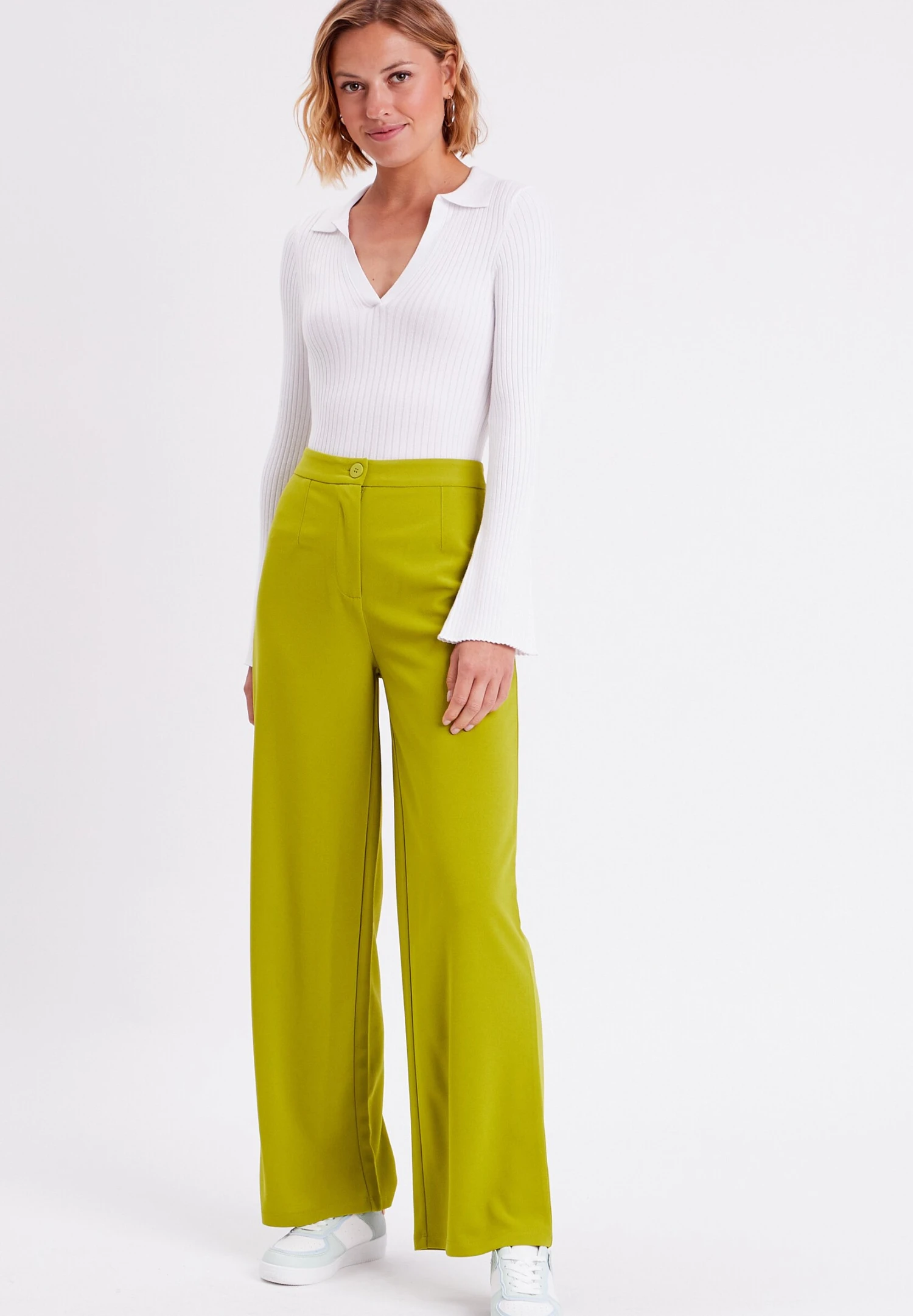 Weite - Pantalones - Vert Olive - Imagen 2